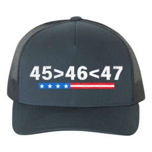 45 Is Greater Than 46 47 Is Greater Than 46 Trump Yupoong Adult 5-Panel Trucker Hat