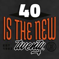 40 Is The New Twenty 40th Birthday Gift Adult Drive Performance Visor