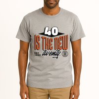 40 Is The New Twenty 40th Birthday Gift Tall T-Shirt