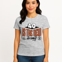 40 Is The New Twenty 40th Birthday Gift Womens T-Shirt