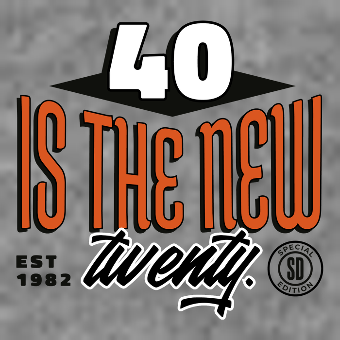 40 Is The New Twenty 40th Birthday Gift Womens T-Shirt