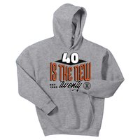 40 Is The New Twenty 40th Birthday Gift Kids Hoodie