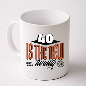 40 Is The New Twenty 40th Birthday Gift Coffee Mug