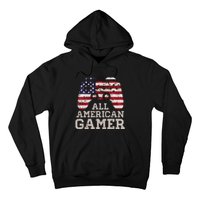 4th July All American Gamer Patriot Hoodie