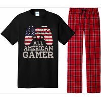 4th July All American Gamer Patriot Pajama Set