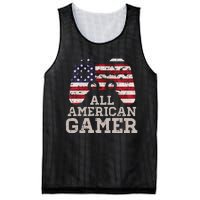 4th July All American Gamer Patriot Mesh Reversible Basketball Jersey Tank