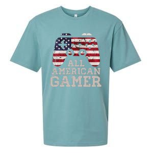 4th July All American Gamer Patriot Sueded Cloud Jersey T-Shirt