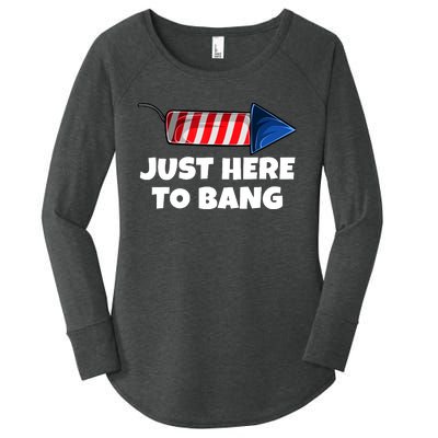 4th July America Firework Patriot USA Women's Perfect Tri Tunic Long Sleeve Shirt