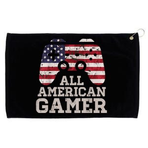 4th July All American Gamer Patriot Grommeted Golf Towel