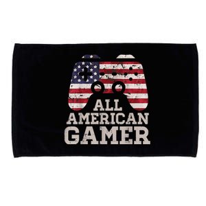 4th July All American Gamer Patriot Microfiber Hand Towel