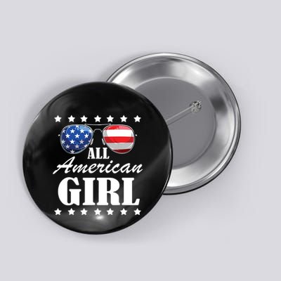 4th July America Independence Day Patriot Usa Button