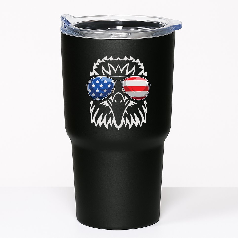 4th July American Eagle Flag Independence Day Tumbler