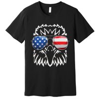 4th July American Eagle Flag Independence Day Premium T-Shirt