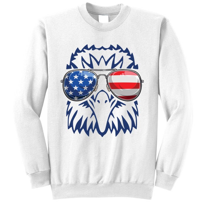 4th July American Eagle Flag Independence Day Sweatshirt