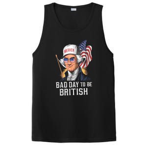 4th July Bad Day To Be British Patriotic George Washington Gift PosiCharge Competitor Tank