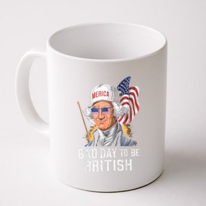 4th July Bad Day To Be British Patriotic George Washington Gift Coffee Mug