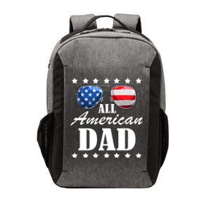 4th July Dad Gift All American Patriot Usa Dad Funny Gift Vector Backpack