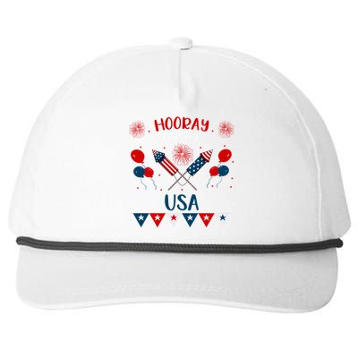 4th July Events Patriotism American Independence Funny Gift Snapback Five-Panel Rope Hat