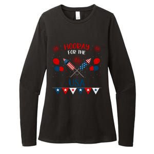 4th July Events Patriotism American Independence Funny Gift Womens CVC Long Sleeve Shirt