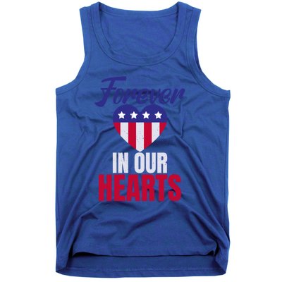 4th July Forever In Our Hearts Memorial Day Gift Tank Top