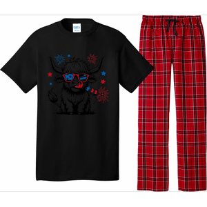 4th July Heifer Pajama Set