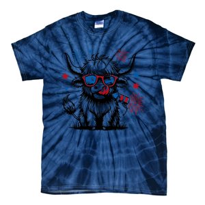 4th July Heifer Tie-Dye T-Shirt