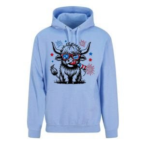 4th July Heifer Unisex Surf Hoodie