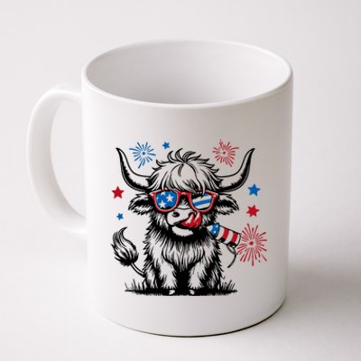 4th July Heifer Coffee Mug