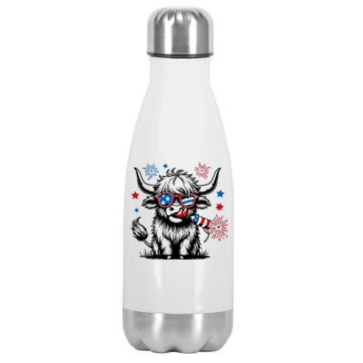 4th July Heifer Stainless Steel Insulated Water Bottle