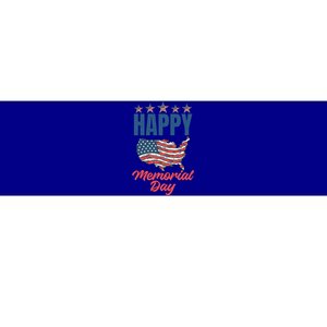 4th July Happy Memorial Day Gift Bumper Sticker