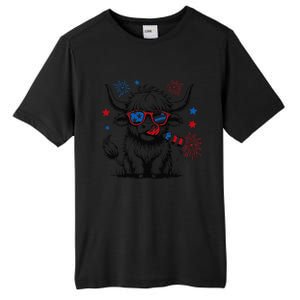 4th July Heifer Tall Fusion ChromaSoft Performance T-Shirt