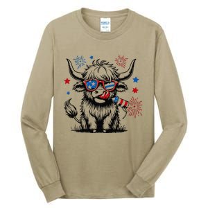 4th July Heifer Tall Long Sleeve T-Shirt