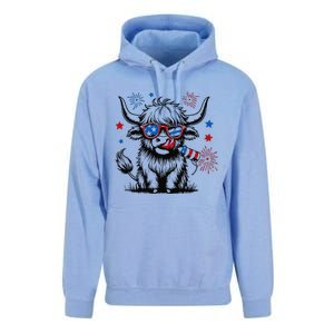 4th July Heifer Unisex Surf Hoodie