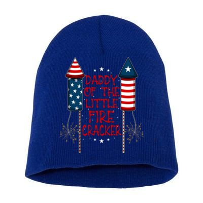 4th July Liberty Freedom Usa Flag Patriot National Holiday Gift Short Acrylic Beanie