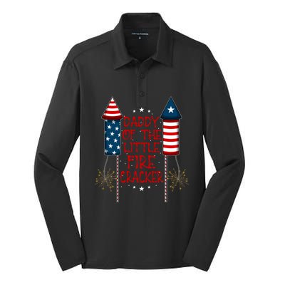 4th July Liberty Freedom Usa Flag Patriot National Holiday Great Gift Silk Touch Performance Long Sleeve Polo