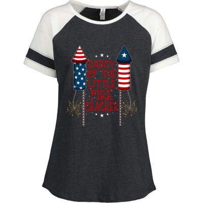 4th July Liberty Freedom Usa Flag Patriot National Holiday Great Gift Enza Ladies Jersey Colorblock Tee