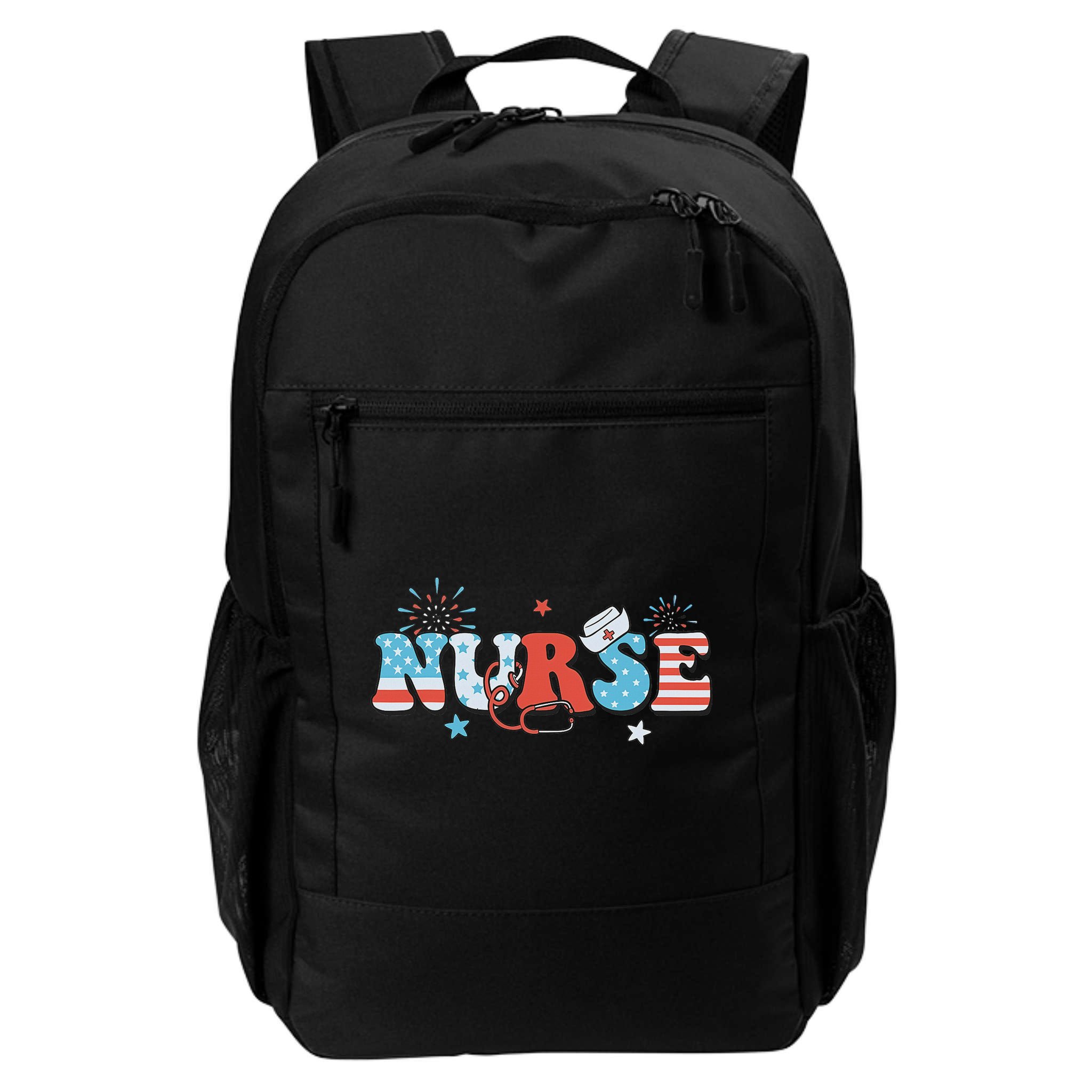 4th July Nurse American Nurse Independence Day Nurse Backpack
