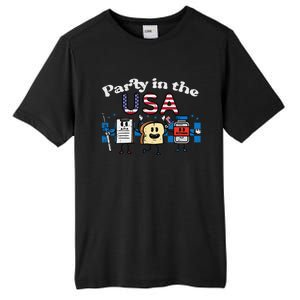 4th July Nurse Party Usa Ativan Scrub Top Patriot Gift Tall Fusion ChromaSoft Performance T-Shirt