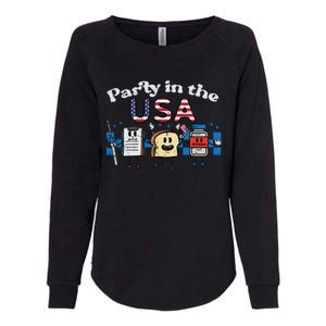 4th July Nurse Party Usa Ativan Scrub Top Patriot Women Womens California Wash Sweatshirt