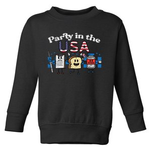 4th July Nurse Party Usa Ativan Scrub Top Patriot Women Toddler Sweatshirt