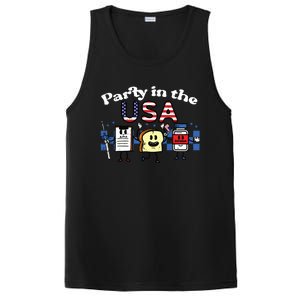 4th July Nurse Party Usa Ativan Scrub Top Patriot PosiCharge Competitor Tank