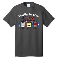 4th July Nurse Party Usa Ativan Scrub Top Patriot Tall T-Shirt