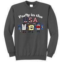 4th July Nurse Party Usa Ativan Scrub Top Patriot Tall Sweatshirt