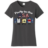 4th July Nurse Party Usa Ativan Scrub Top Patriot Women's T-Shirt