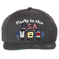 4th July Nurse Party Usa Ativan Scrub Top Patriot Wool Snapback Cap