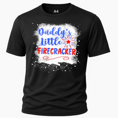 4th July Or Teens Daddys Little Firecracker Gift Performance Shirt