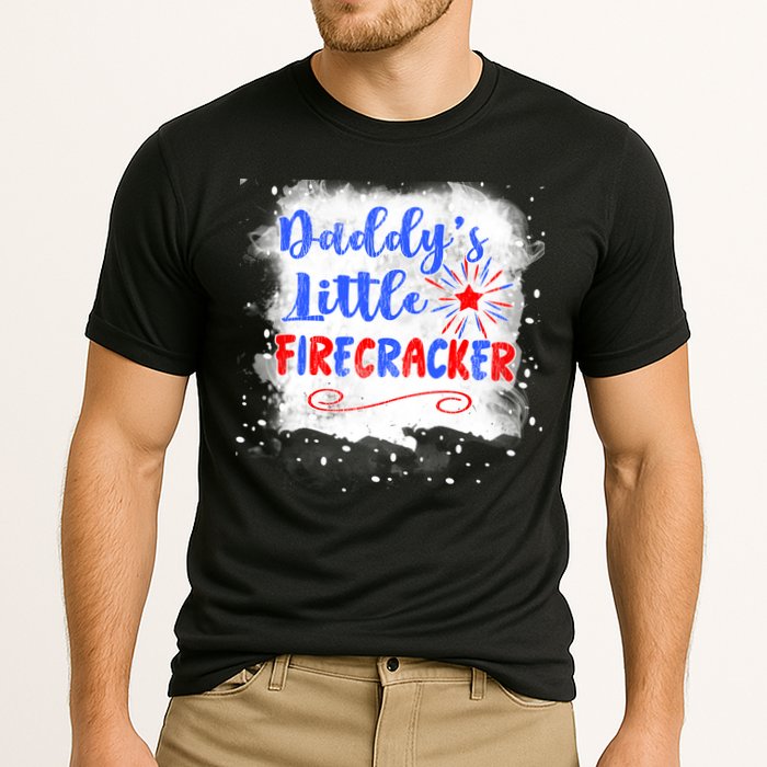 4th July Or Teens Daddys Little Firecracker Gift Cooling Performance Crew T-Shirt