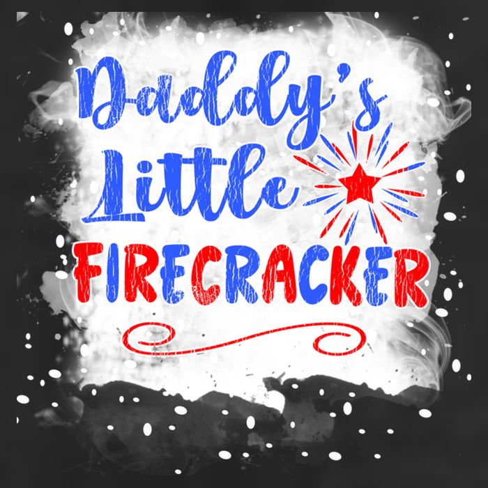 4th July Or Teens Daddys Little Firecracker Gift Golf Towel