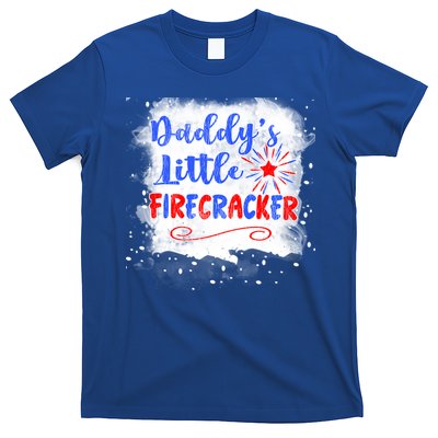 4th July Or Teens Daddys Little Firecracker Gift T-Shirt