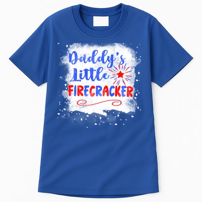 4th July Or Teens Daddys Little Firecracker Gift Tall T-Shirt